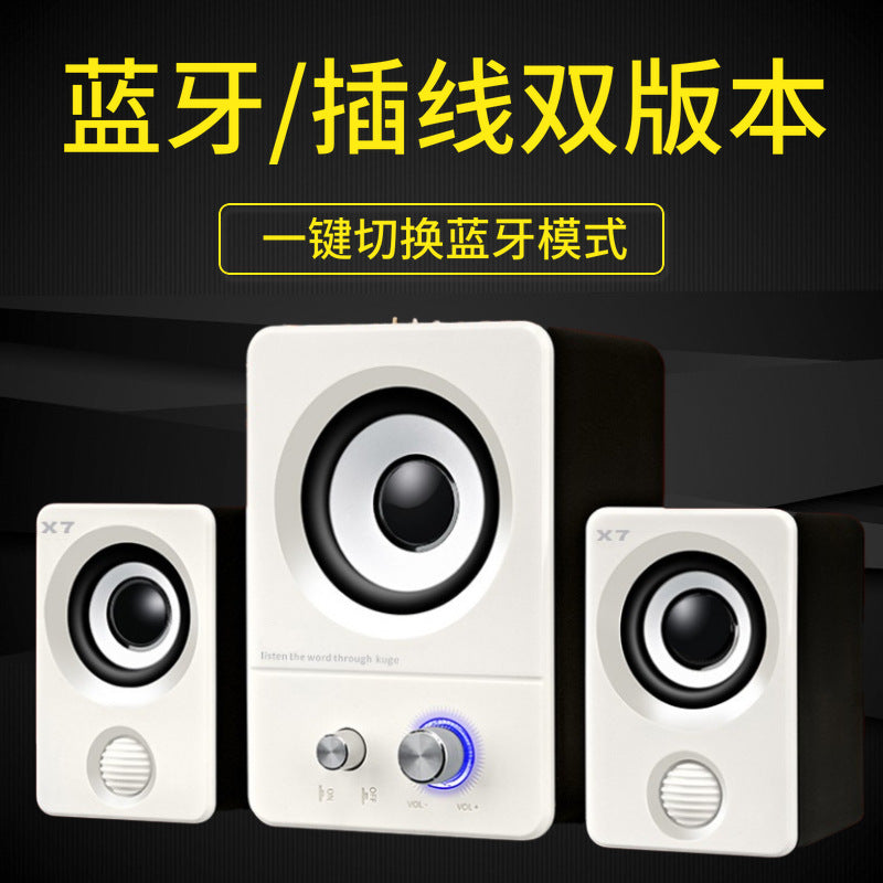 Mini enceinte Bluetooth X7 pour ordinateur et téléphone
