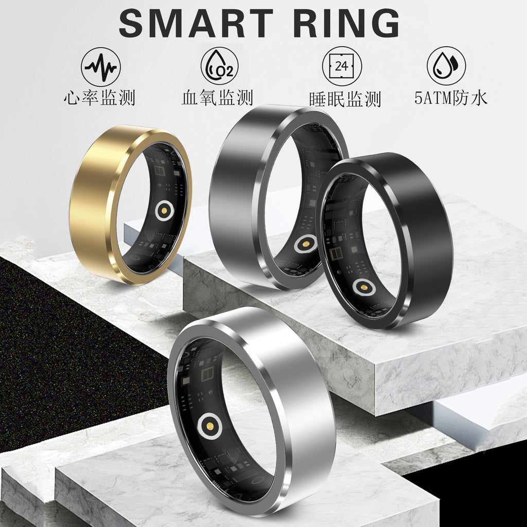 Bague connectée S1 - Suivi sommeil, fréquence cardiaque, oxygène